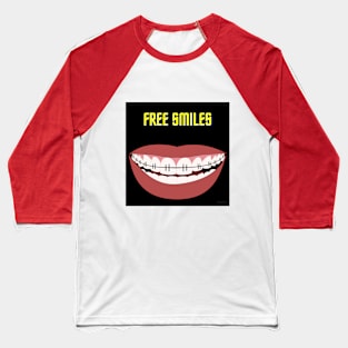 free smiles Baseball T-Shirt